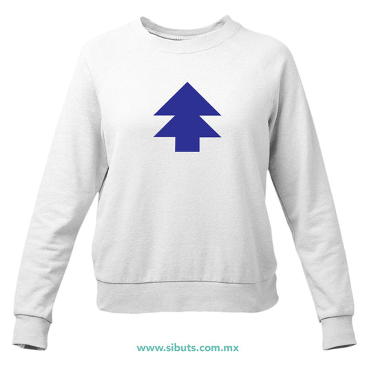 Sudadera Mujer Cuello Redondo Gravity Falls Dipper Pino