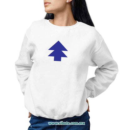 Sudadera Mujer Cuello Redondo Gravity Falls Dipper Pino