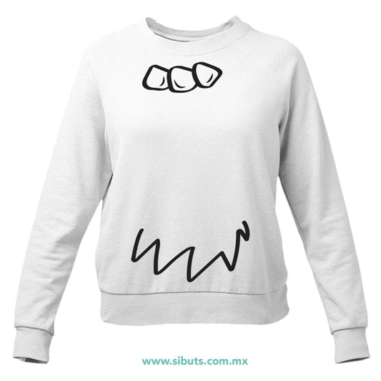 Sudadera Mujer Cuello Redondo Vilma Picapiedra