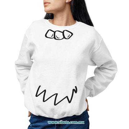 Sudadera Mujer Cuello Redondo Vilma Picapiedra