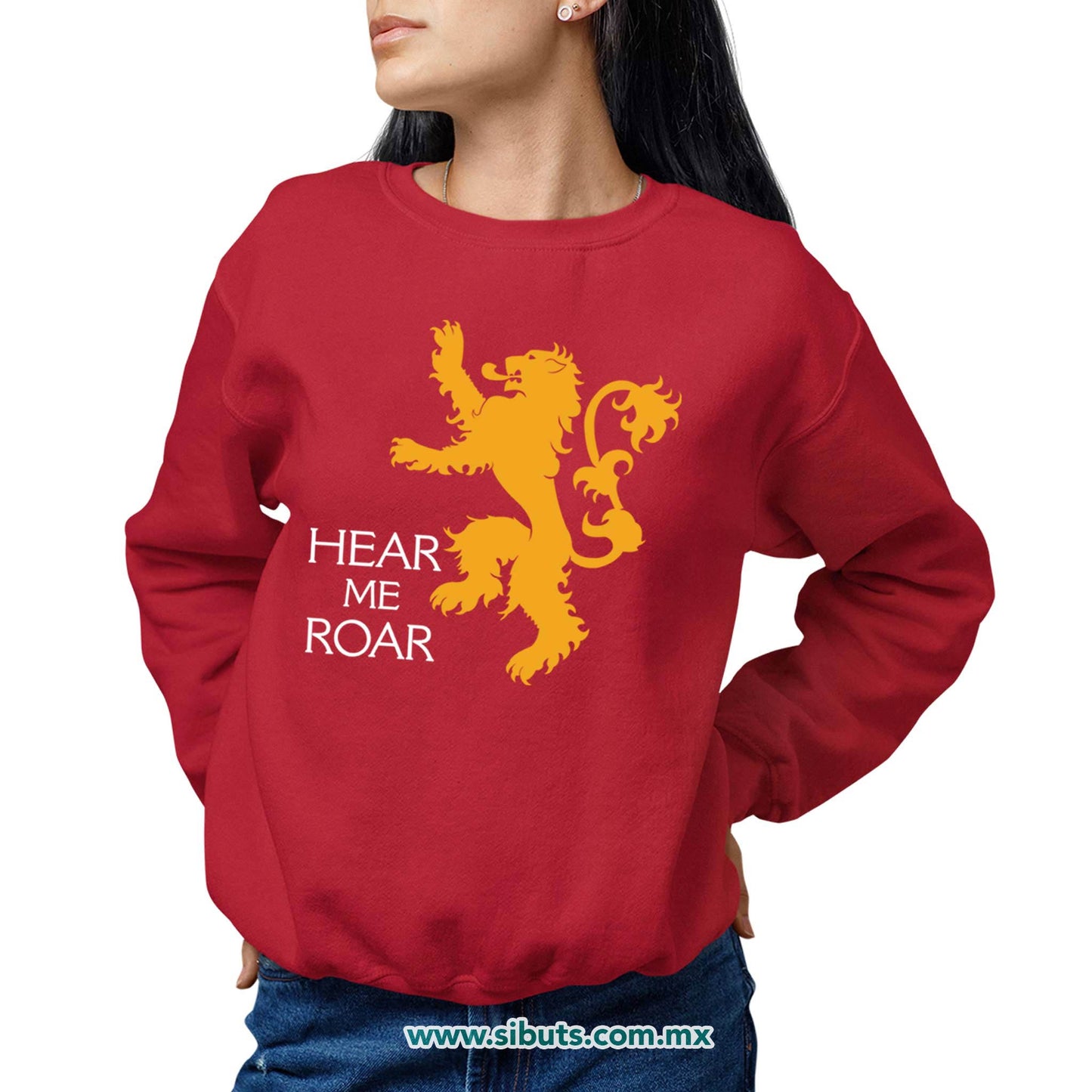 Sudadera Mujer Cuello Redondo Game Of Thrones House Lanister