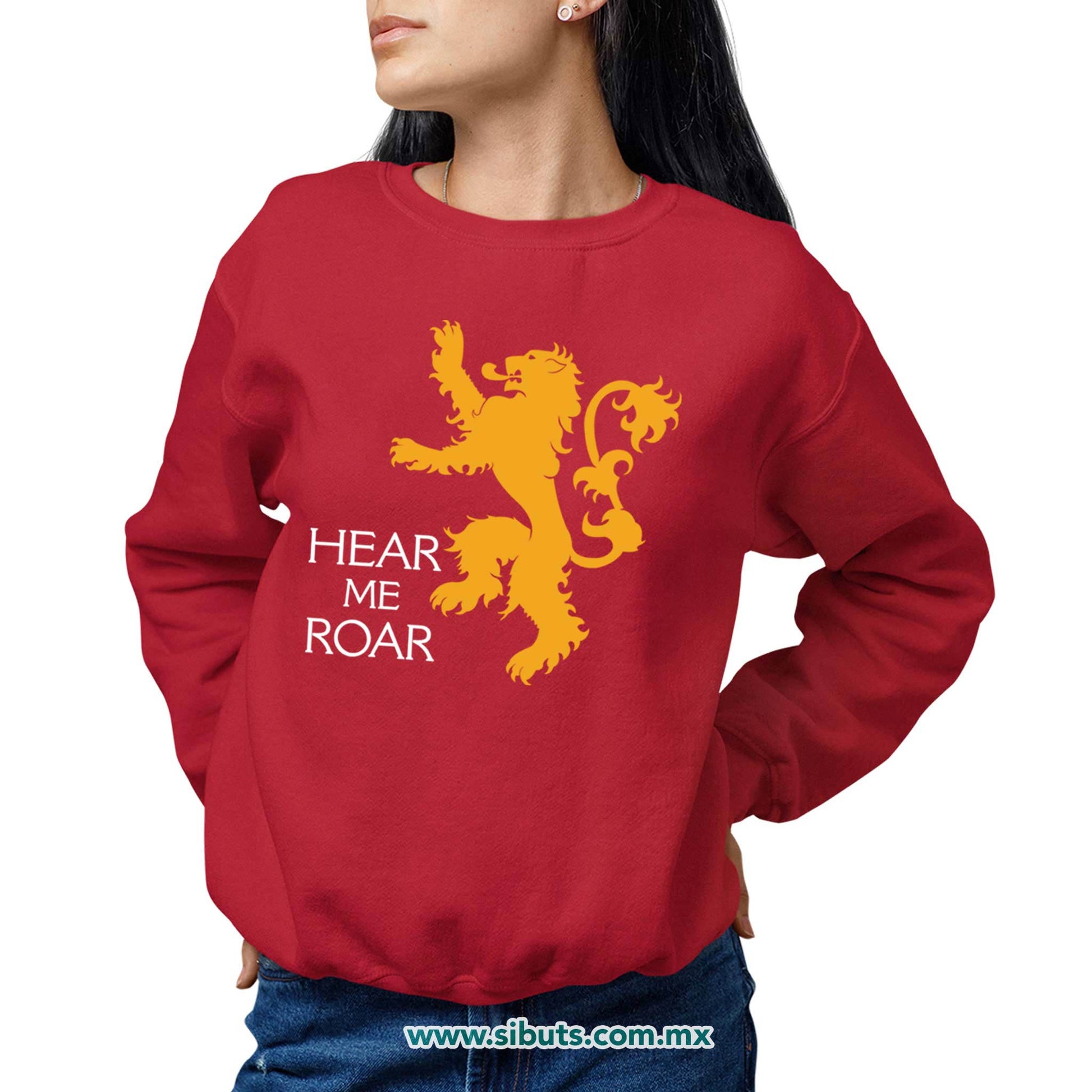 Sudadera Mujer Cuello Redondo Game Of Thrones House Lanister