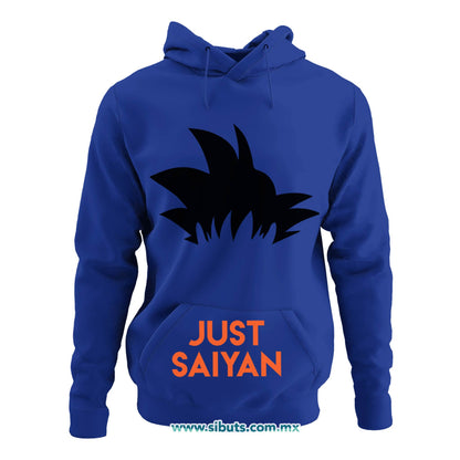 Sudadera Mujer Gorro Dragon Ball Goku Just Saiyan
