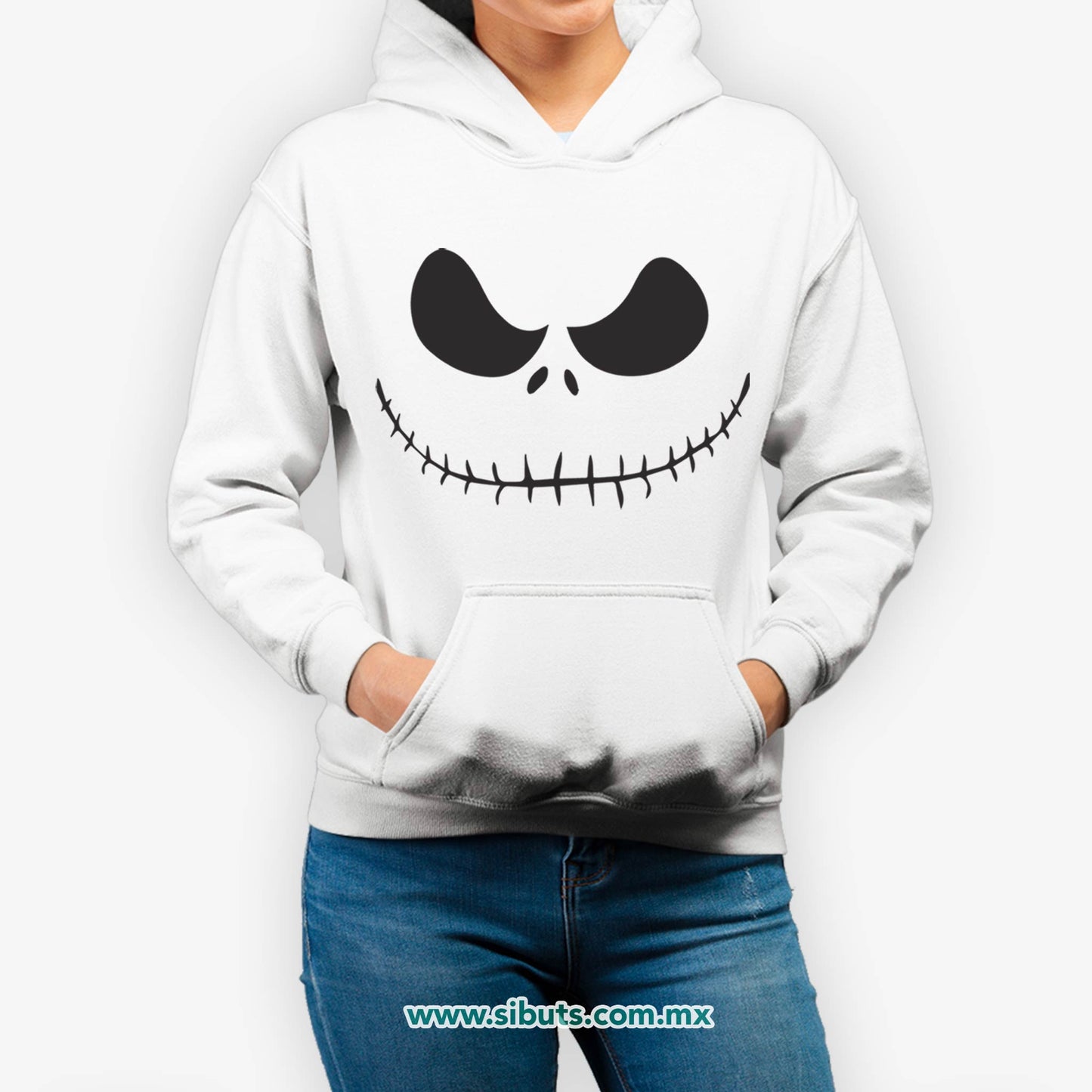 Sudadera Mujer Gorro El Extraño Mundo De Jack