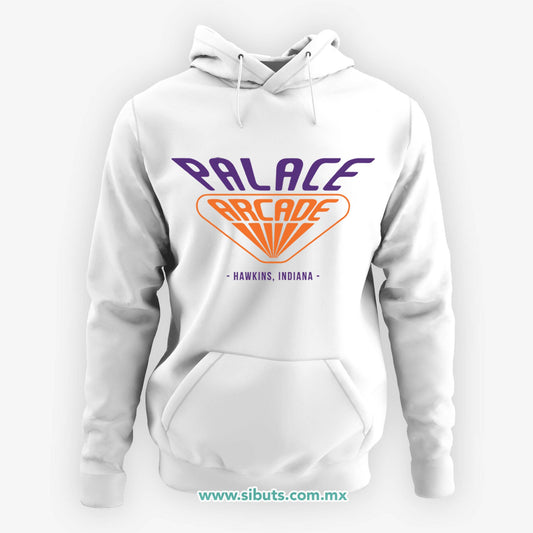 Sudadera Mujer Gorro Stranger Things Palace Arcade