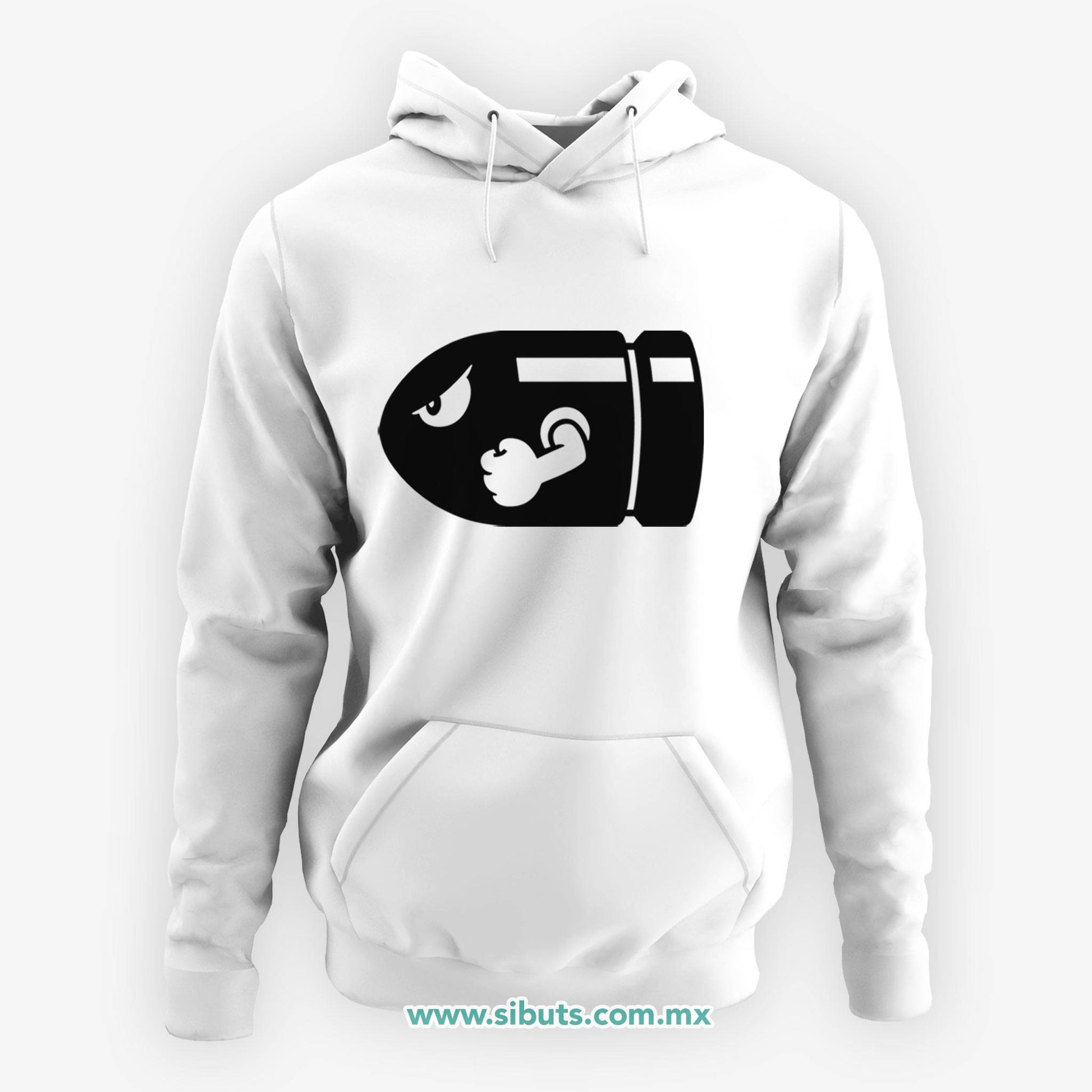 Sudadera Mujer Gorro Super Mario Bross Bullet