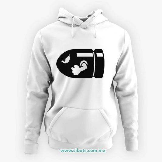 Sudadera Mujer Gorro Super Mario Bross Bullet