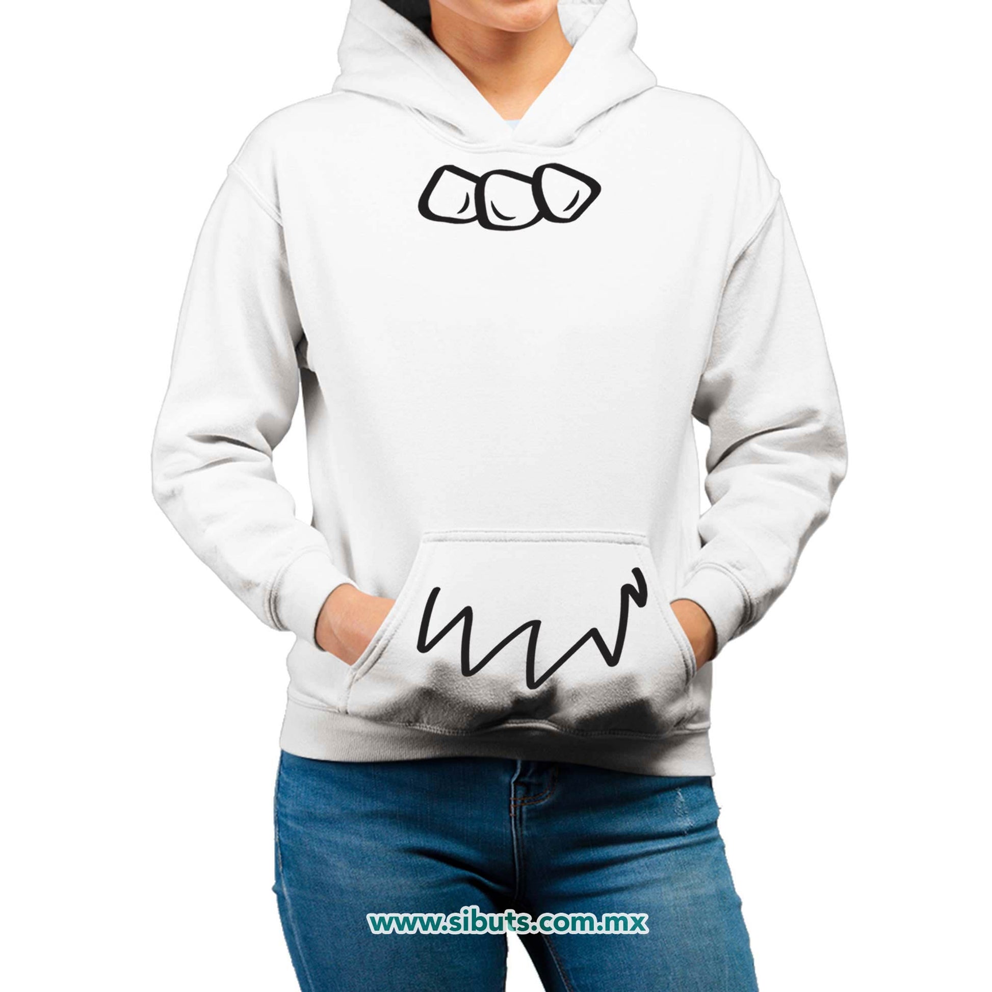 Sudadera Mujer Gorro Vilma Picapiedra