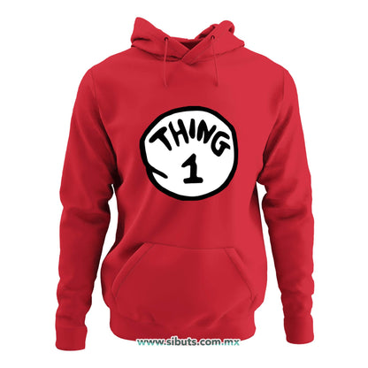 Sudadera Mujer Gorro Dr. Seuss Thing 1