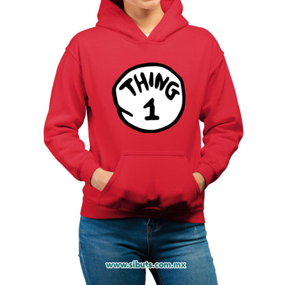 Sudadera Mujer Gorro Dr. Seuss Thing 1
