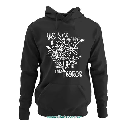 Sudadera Mujer Gorro Feminista Yo Me Compro Mis Flores