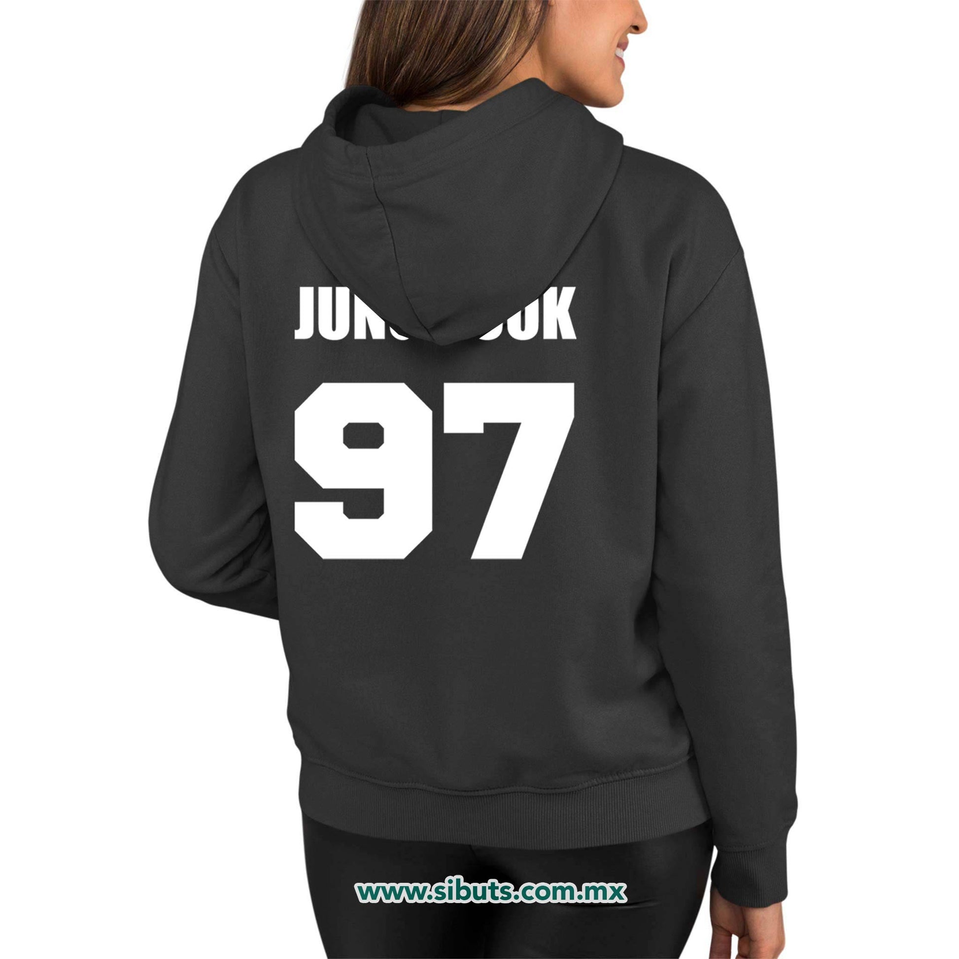 Sudadera Mujer Gorro K pop BTS Jung Kook 97