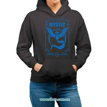 Sudadera Mujer Gorro Pokemon Go Team Mystic