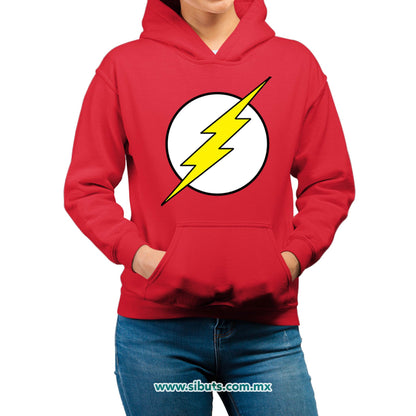 Sudadera Mujer Gorro Flash