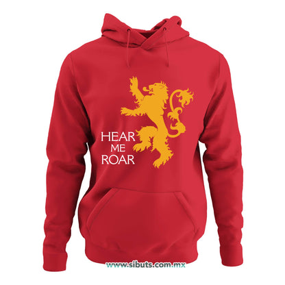 Sudadera Mujer Gorro Game Of Thrones House Lanister