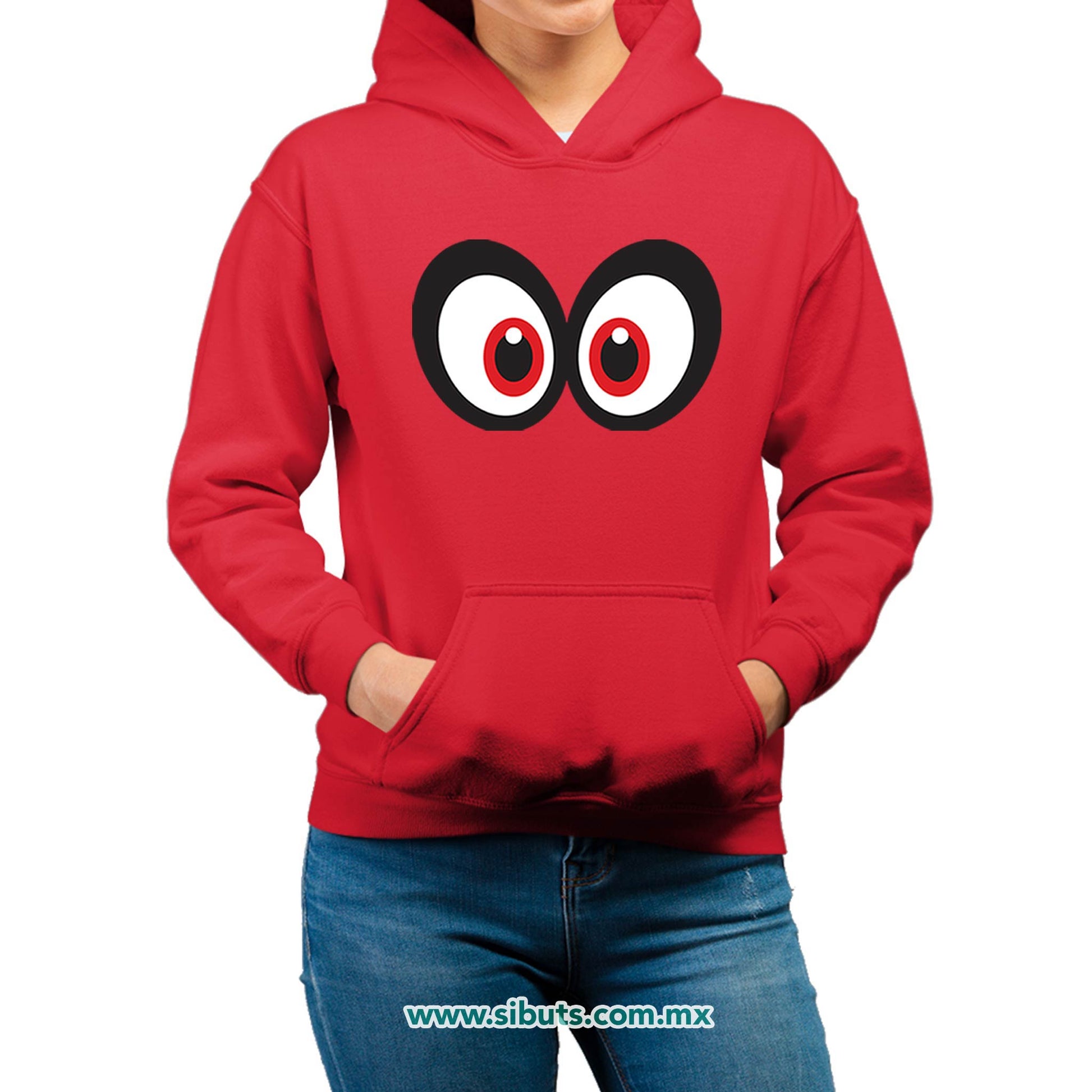 Sudadera Mujer Gorro Super Mario Odissey Cappy