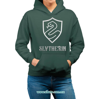 Sudadera Mujer Gorro Harry Potter Slytherin