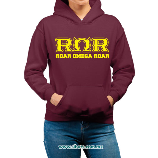 Sudadera Mujer Gorro Monsters University Roar Omega Roar
