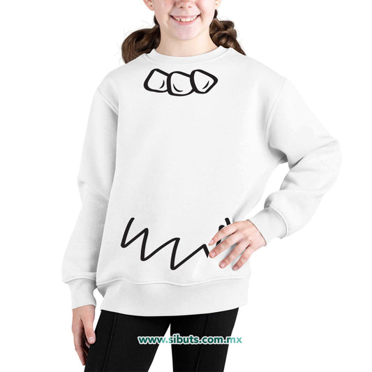 Sudadera Niña Cuello Redondo Vilma Picapiedra