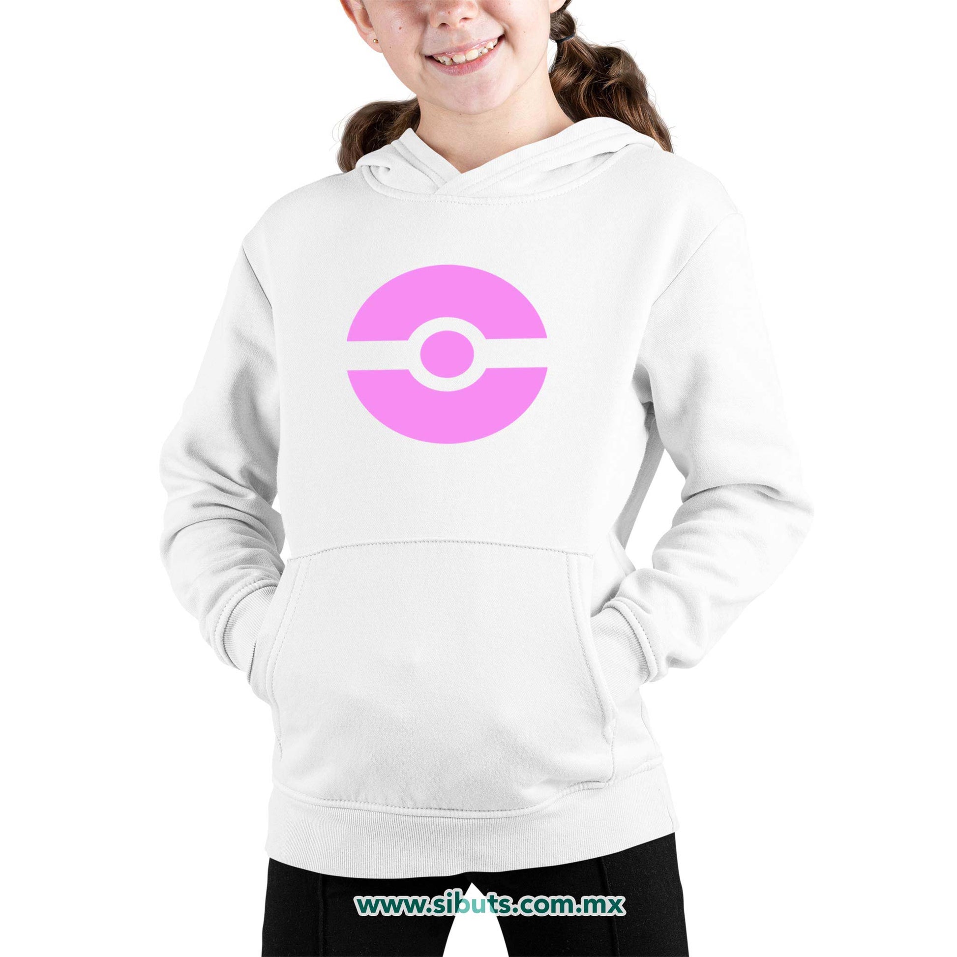 Sudadera Niña Gorro Pokemon Liza