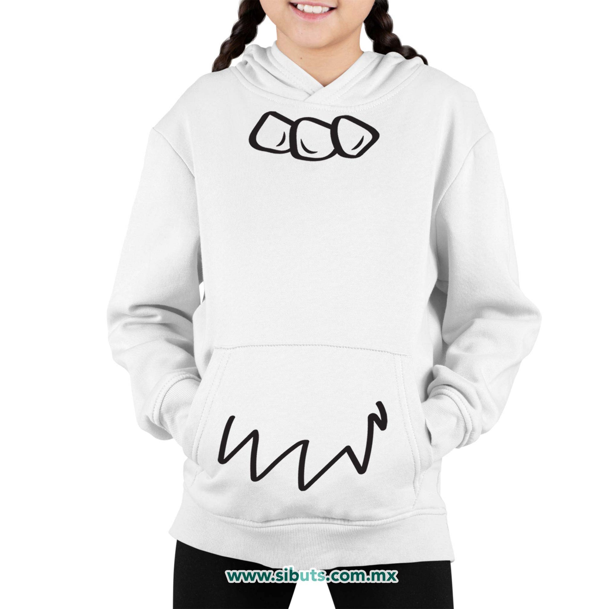 Sudadera Niña Gorro Vilma Picapiedra