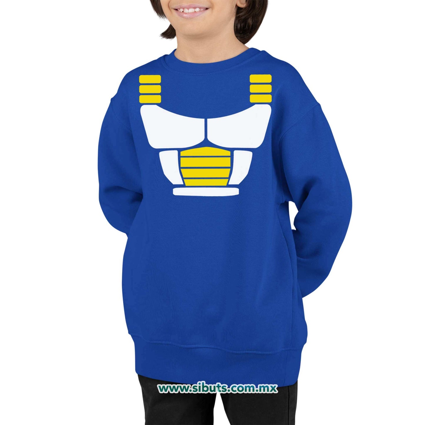 Sudadera Niño Cuello Redondo Dragon Ball Vegeta