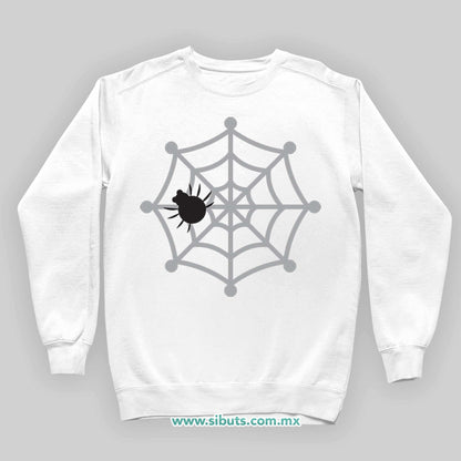 Sudadera Niño Cuello Redondo Araña en Telaraña