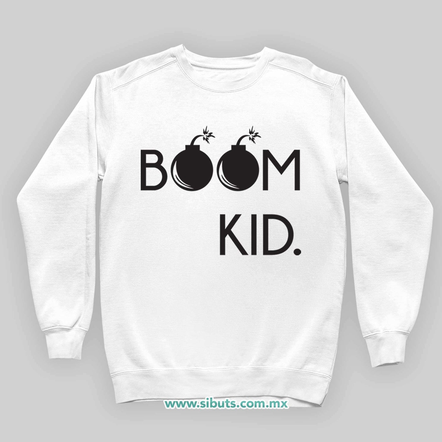 Sudadera Niño Cuello Redondo Boom Kid