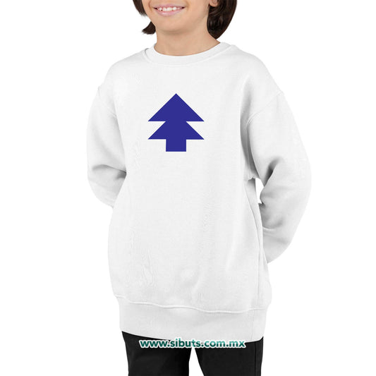 Sudadera Niño Cuello Redondo Gravity Falls Dipper Pino
