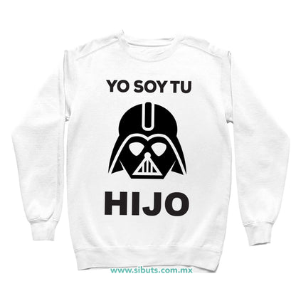 Sudadera Niño Cuello Redondo Star Wars Darth Vader Yo Soy Tu Hijo