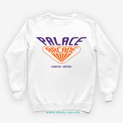 Sudadera Niño Cuello Redondo Stranger Things Palace Arcade
