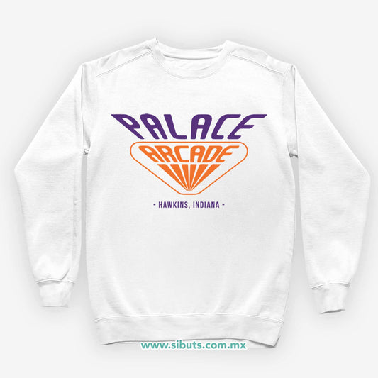 Sudadera Niño Cuello Redondo Stranger Things Palace Arcade