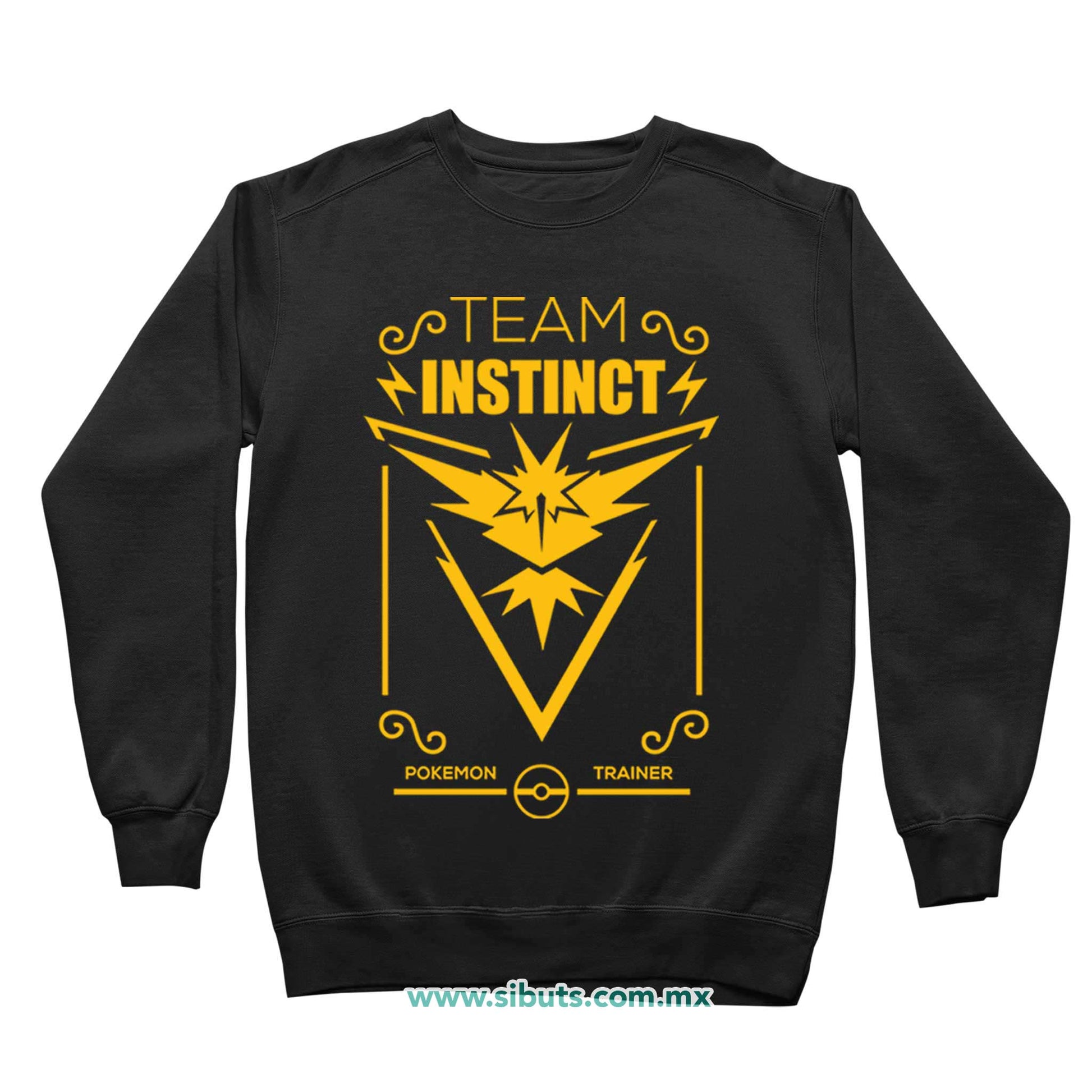 Sudadera Niño Cuello Redondo Pokemon Go Team Instinct