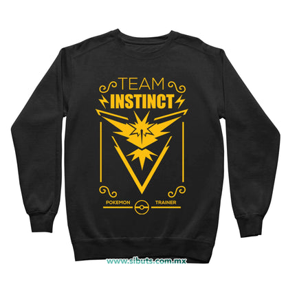 Sudadera Niño Cuello Redondo Pokemon Go Team Instinct