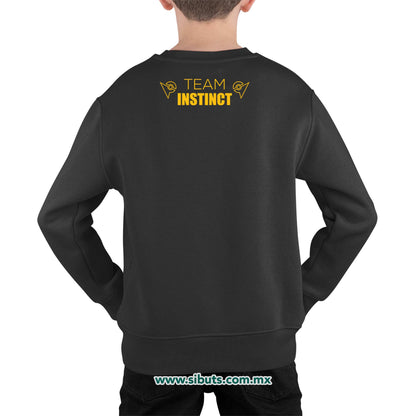 Sudadera Niño Cuello Redondo Pokemon Go Team Instinct
