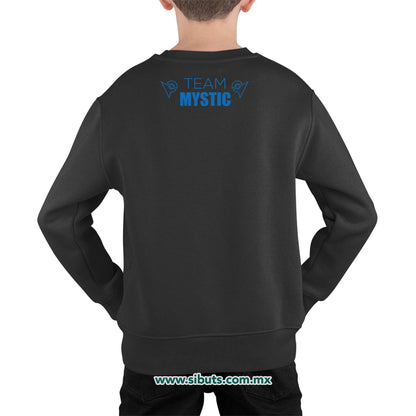 Sudadera Niño Cuello Redondo Pokemon Go Team Mystic