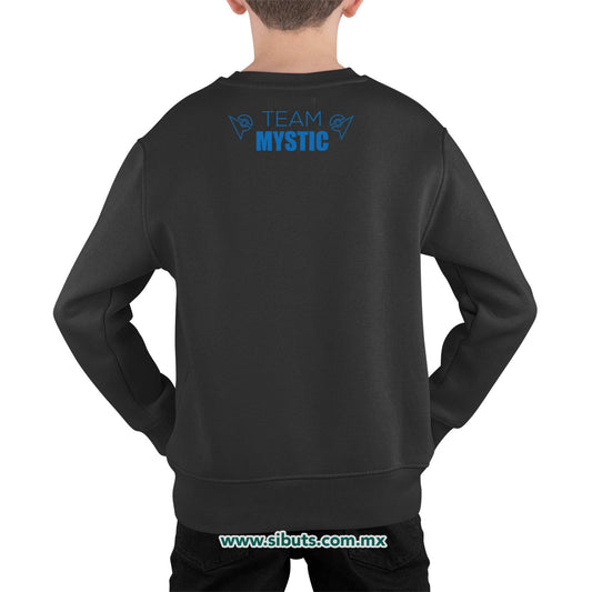 Sudadera Niño Cuello Redondo Pokemon Go Team Mystic