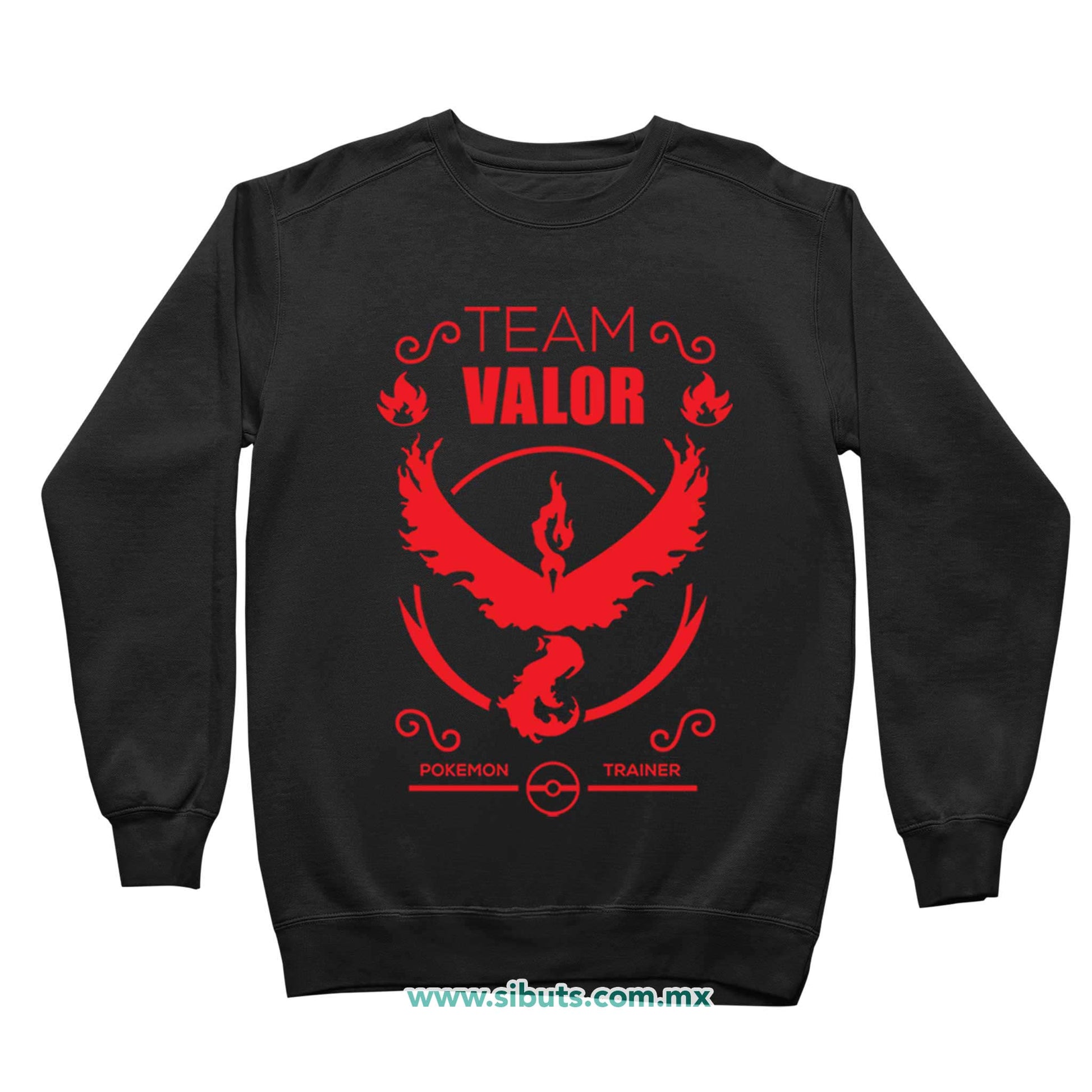 Sudadera Niño Cuello Redondo Pokemon Go Team Valor