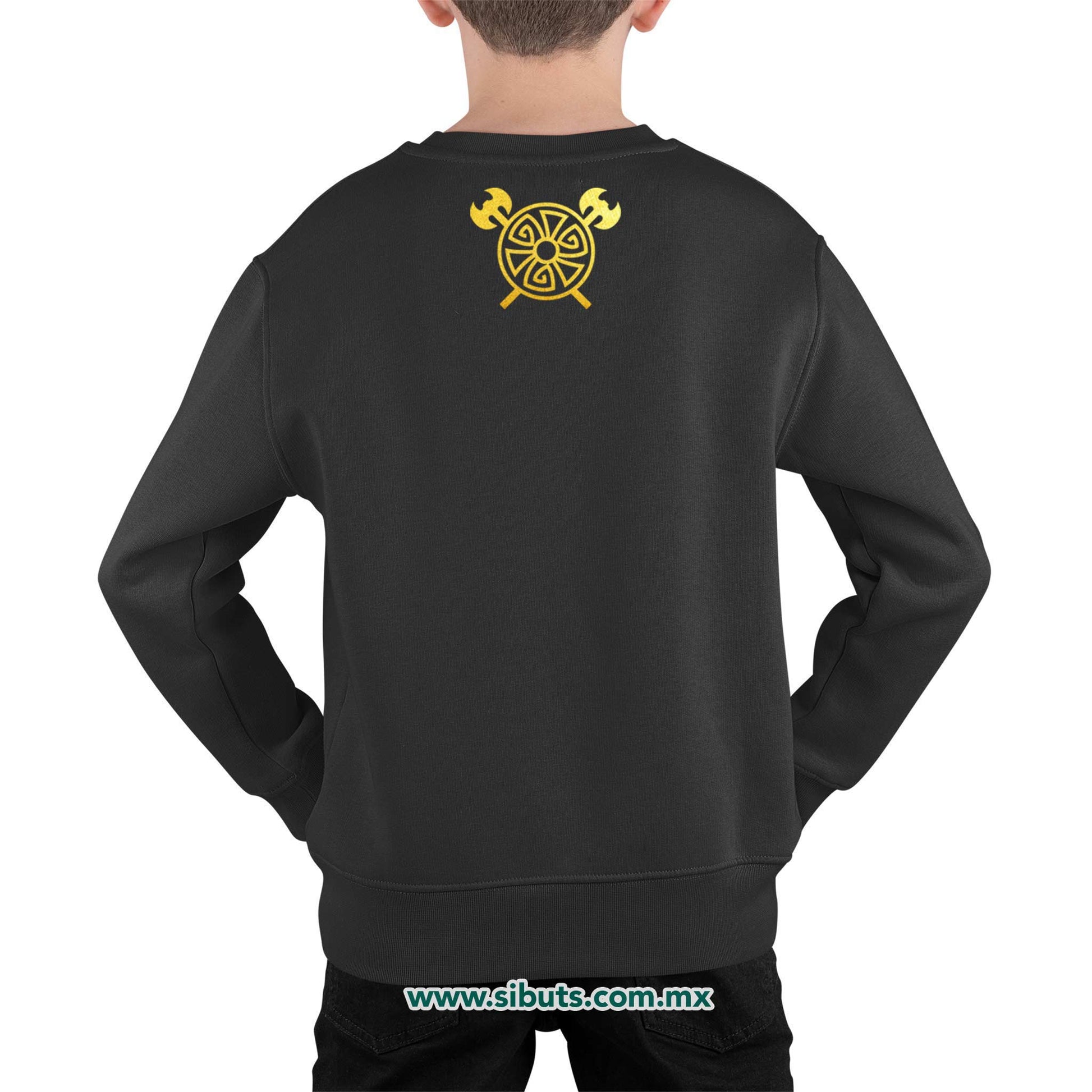 Sudadera Niño Cuello Redondo Serie Vikingos
