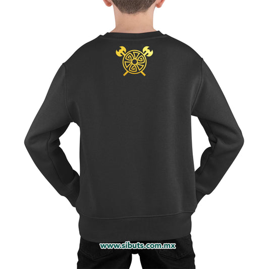 Sudadera Niño Cuello Redondo Serie Vikingos