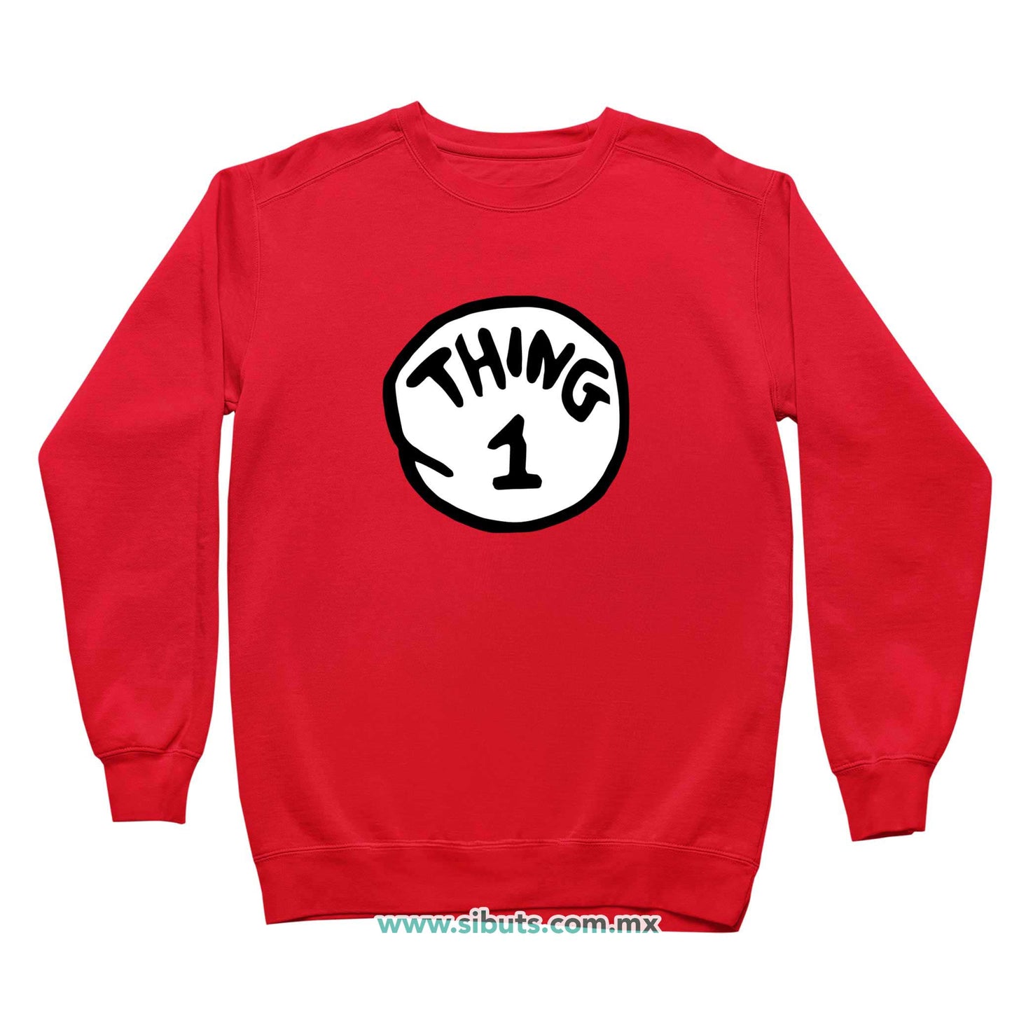 Sudadera Niño Cuello Redondo Dr. Seuss Thing 1