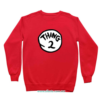 Sudadera Niño Cuello Redondo Dr. Seuss Thing 2
