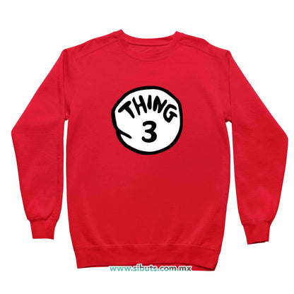 Sudadera Niño Cuello Redondo Dr. Seuss Thing 3