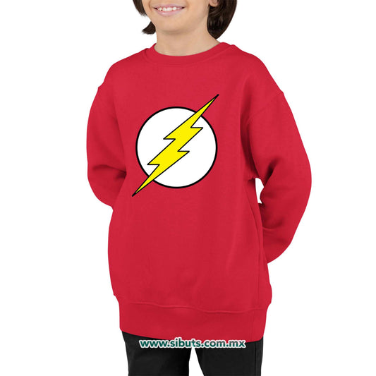 Sudadera Niño Cuello Redondo Flash