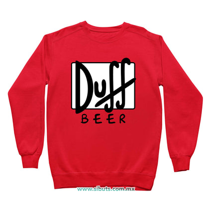 Sudadera Niño Cuello Redondo Los Simpsons Beer Duff