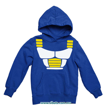 Sudadera Niño Gorro Dragon Ball Vegeta