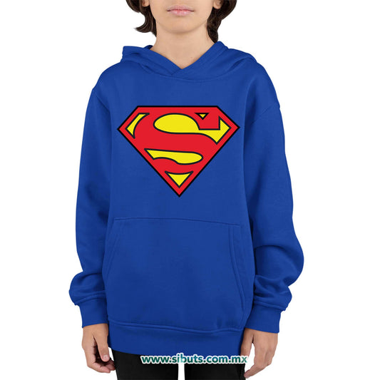 Sudadera Niño Gorro Superman