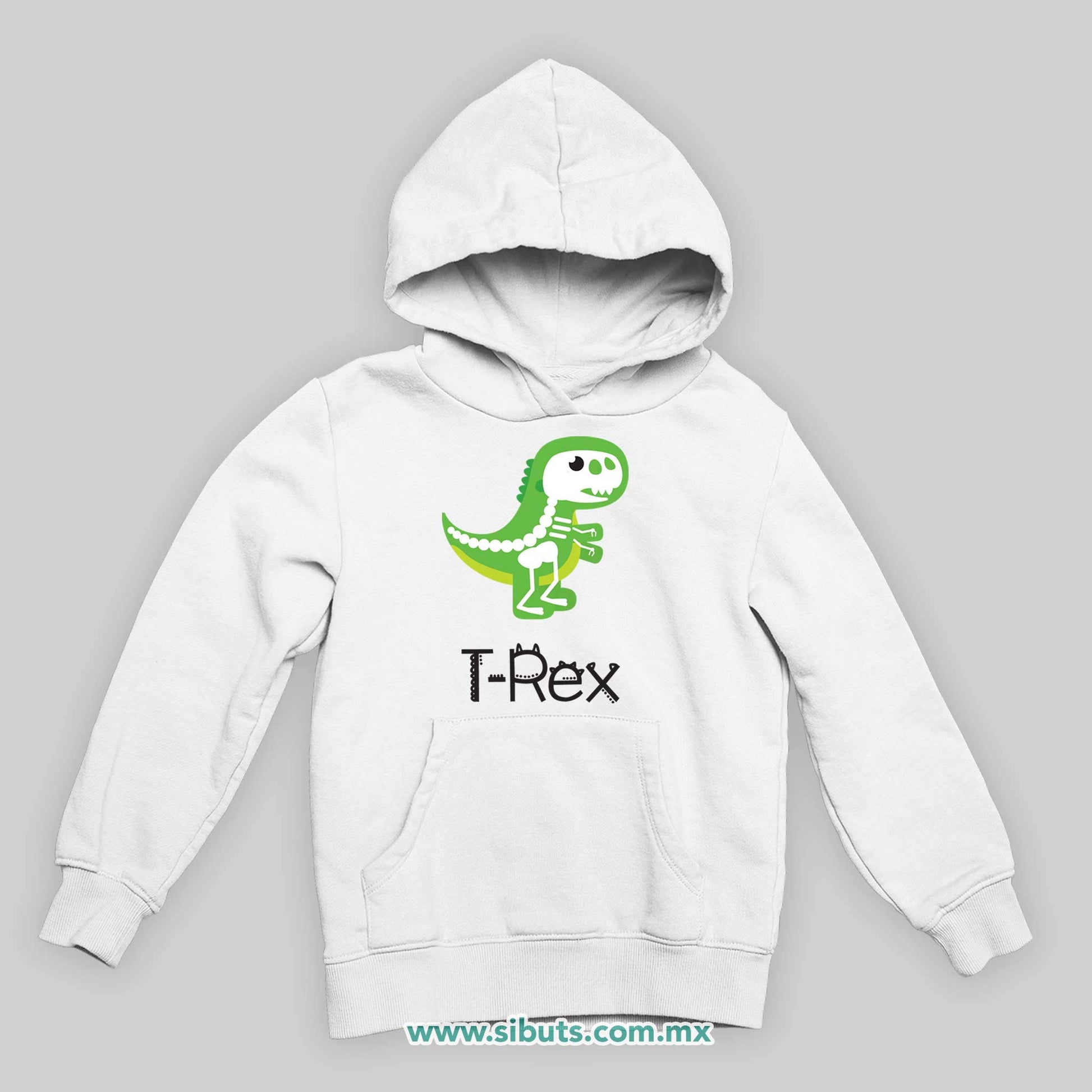 Sudadera Niño Gorro Dinosaurio T Rex
