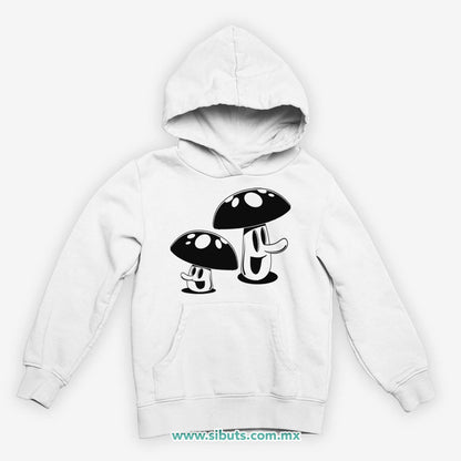 Sudadera Niño Gorro Mushrooms Hongos