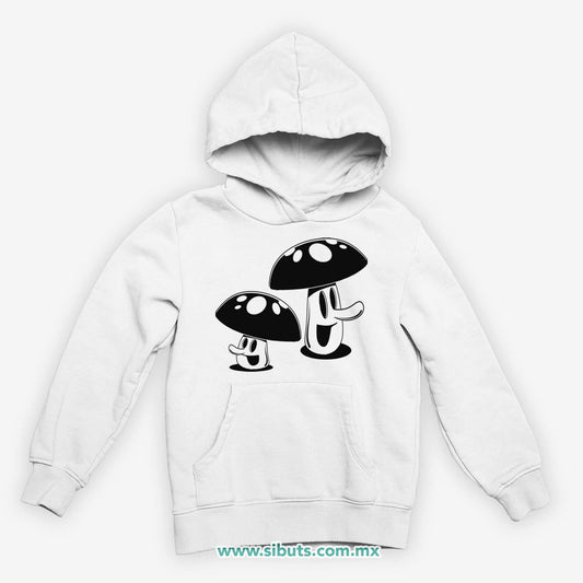 Sudadera Niño Gorro Mushrooms Hongos